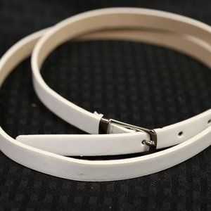 White Women's Belt